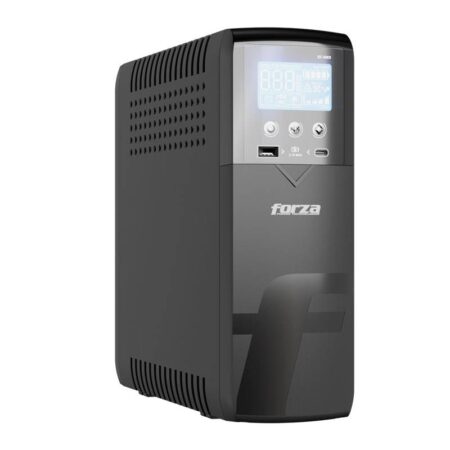 UPS Inteligente 1000Va/600W Torre Compacta – 10 Salidas, LCD, Puertos USB De Carga, Software-120V