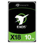 D. DURO INTERNO 10TB SEAGATE EXOS X18 SATA III/6 GBITS/7200RPM/256MB/3.5", ST10000NM018G