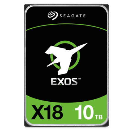 D. DURO INTERNO 10TB SEAGATE EXOS X18 SATA III/6 GBITS/7200RPM/256MB/3.5″, ST10000NM018G