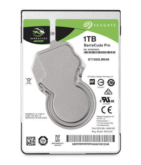 D. Duro Interno Seagate 1Tb 2.5″ 7200Rpm, St1000Lm049