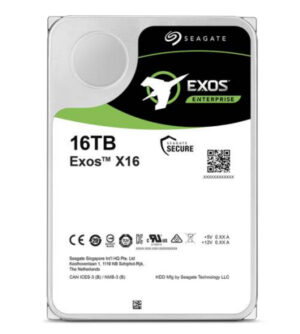 D. DURO INTERNO 16TB SEAGATE EXOS X16 3.5" SATA3 6GB/S 256MB PARA NAS/NVR/SERVER, ST16000NM001G