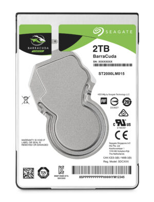 D. Duro Seagate 2tb Sata 2.5" 5400rpm 128mb Barracuda St2000lm015