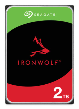 D. DURO INTERNO 2TB SEAGATE IRONWOLF ST2000VN003, 3.5'', SATA III, 6 GBIT/S, 5400RPM, 256MB, 5400RPM 24X7 HOT-PLUG NAS 1-8 BAHIAS