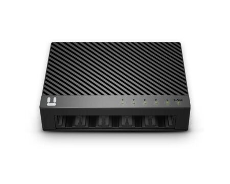 Switch Netis Modelo St3105C,5 Puertos 10/100Mbps Switch De Escritorio Con Seguro De Conector Incorporado,No Administrable