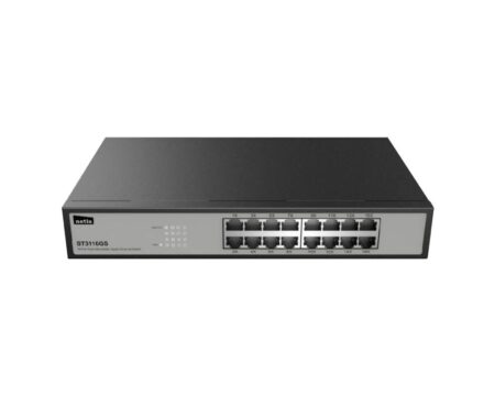Switch Netis Modelo St3116Gs, 16 Puertos Gigabit, Montable En Rack, No Administrable