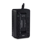 No Break Cyberpower St425/425Va/260W/8 Contactos Nema 5-15R/4 C/Respaldo Bateria/Color Negro