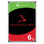 D. DURO INTERNO 6TB SEAGATE IRONWOLF PRO SATA III/6 GBITS/7200RPM/256MB/3.5", ST6000NT001