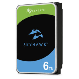 D. DURO INTERNO 6TB SEAGATE SKYHAWK ST6000VX009 3.5'' SATA III, 6GBIT/S, 256MB, 5400RPM VIDEO VIGILANCIA 24X7 DVR Y NVR 1-16 BAHIAS 1-64 CAM