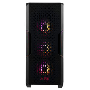 GABINETE ADATA XPG STARKERAIR-BKCWW VENTANA ARGB MIDI-TOWER MINI-ITX/MICRO-ATX/ATX USB 3.0/SIN FUENTE/NEGRO