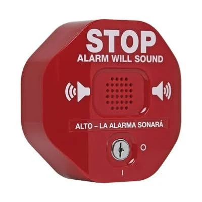 Alarma Multifuncion Sti 105Db, Rojo, Exit Stopper Para Una Puerta, Sti-6400