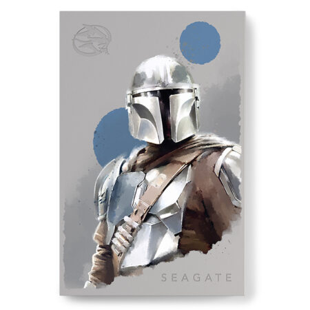 D. Duro Externo 2Tb Seagate Firecuda Gaming LED Azul 2.5″ USB 3.2 Star Wars The Mandalorian, Stkl2000405
