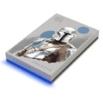 D. Duro Externo 2Tb Seagate Firecuda Gaming LED Azul 2.5" USB 3.2 Star Wars The Mandalorian, Stkl2000405