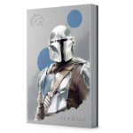 D. Duro Externo 2Tb Seagate Firecuda Gaming LED Azul 2.5" USB 3.2 Star Wars The Mandalorian, Stkl2000405