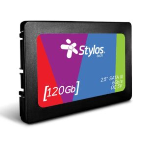 U. ESTADO SOLIDO SSD 120GB 2.5" STYLOS STMSSD1B SATA III/ESCRITURA 460MB/S/LECTURA 510 MB/S