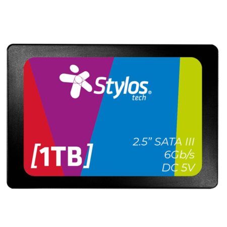 U. Estado Solido SSD 1Tb 2.5″ Stylos Stmssd4B SATA Iii/Escritura 460Mb/S/Lectura 510Mb/S