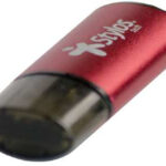 Memoria USB Rojo C/Tapa 16Gb Stylos. Stmus72W -