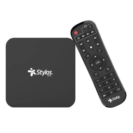 Stylos Tv Box Smart 4K/Android 10/ 16Gb/2Gb/2 X USB 2.0/WiFi/Negro