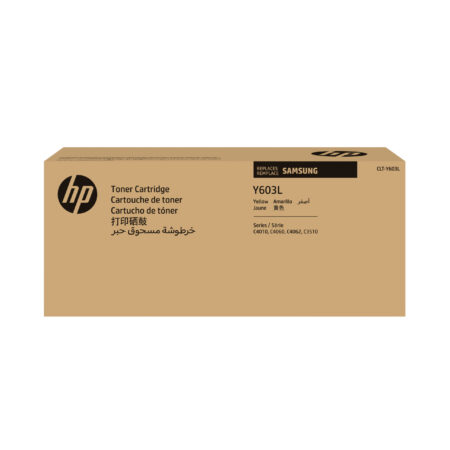 Toner Samsung S-Print A4 Clt-Y603L Amarillo Alto Rendimiento, Sv421A