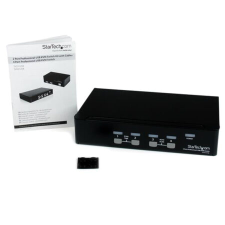 Conmutador Switch Profesional De 4 Puertos VGA
