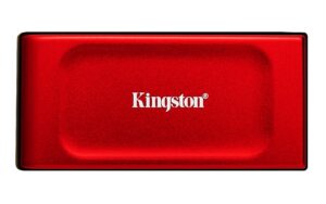U. ESTADO SOLIDO SSD EXTERNO USB 1TB KINGSTON SXS1000R/1000G, XS1000 USB-C 3.2 COLOR ROJO