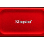 U. Estado Solido SSD Externo USB 2Tb Kingston Sxs1000R/2000G, Xs1000 USB-C 3.2 Color Rojo