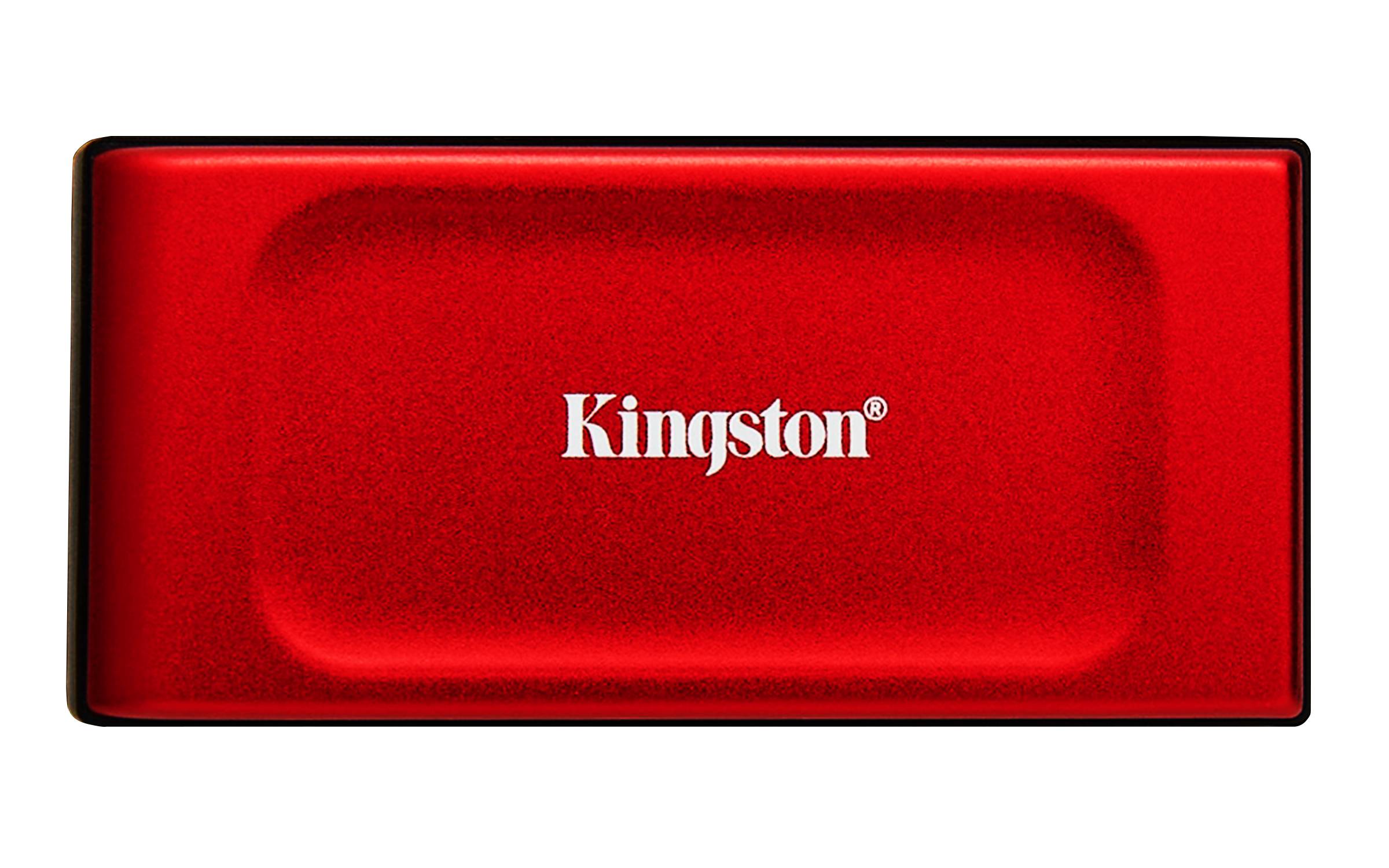 U. Estado Solido Ssd Externo Usb 2tb Kingston Sxs1000r/2000g, Xs1000 Usb-c 3.2 Color Rojo