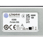 U. Estado Solido SSD Externo 4Tb, Kingston Sxs2000/4000G, USB 3.2 Tipo C, 20Gbps, Color Negro/Plata