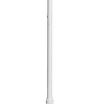 Poste Seccionado De 3 Metros Syscom Xga-Pole-3M Especializado Para La Instalacion De Videovigilancia/Incluye Base De Cimentacion Y Brazo Para Camara Ptz/Color Negro