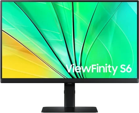 MONITOR 24″ SAMSUNG LS24D600EALXZX VIEWFINITY S6/LCD/QHD FLAT/PANEL IPS/HDMI/DP/USB/COLOR NEGRO