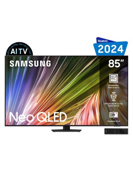 SMART TV 75″ SAMSUNG QN75QN90DAFXZX NEO QLED/4K (3840 X 2160)/USB-A/HDMI/COLOR NEGRO