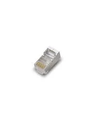 Paquete C/100 Piezas Conector Plug RJ45 Cat 6 Saxxon S901E Para Cable Utp, Blindado