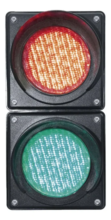 Semaforo Accesspro/Señalizacion Rojo Y Verde/Diametro 100Mm/LED/110Vca/Prolightled100