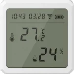 Detector De Temperatura Inalambrico Steren Shome-180 Con Pantalla Digital 2.5?, Wi-Fi, 10?55 °C, Blanco