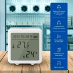 Detector De Temperatura Inalambrico Steren Shome-180 Con Pantalla Digital 2.5?, Wi-Fi, 10?55 °C, Blanco