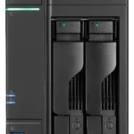 Servidor NAS Asustor As6702T Lockerstor 2 Gen2 2 Bahias/40Tb/Intel Celeron N5105 2Ghz/USB 3.2/Color Negro