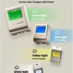 Cargador Shargeek Retro Sha-11504005 USB-C/35W/Con Pantalla LED Animada