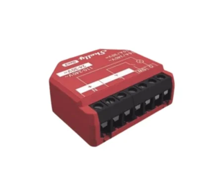Paquete De 2 Piezas De Relevador Inalambrico Shelly Shellyplus1X2 Inteligente 16A/110-230V/Compatible Con Asistente De Voz Alexa/Google Home