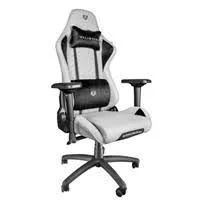 Silla Gamer Balam Rush Thunder Comp/Color Gris-Amarillo/Hasta 150Kg/Xl Plus/Tela/Reclinable Base De Metal/Ajuste 4D/Cojines De Memory/Br-932912