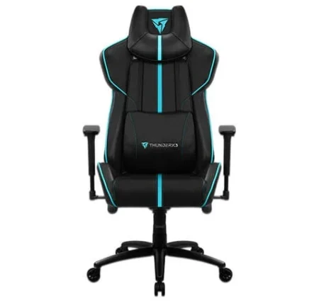 Silla Gamer Thunder X3 Bc7/Color Negro Con Cyan/Soporta 125Kg/Reclinable 180°/4718009150416