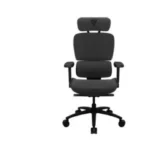 Silla Gamer Thunder X3 4711099474080 Gris, 125Kg, Polipiel, Inclinacion Sincrona, Reposabrazos 2D, Soporte Lumbar