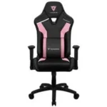 SILLA GAMER THUNDER X3 4718009154490 NEGRO-ROJO, 120KG, POLIURETANO, NYLON, RECLINABLE 90-135º, SOPORTE LUMBAR Y DE CUELLO