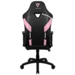 Silla Gamer Thunder X3 4711099473069 Negro-Rosa, 120Kg, Poliuretano, Nylon, Reclinable 90-135º, Soporte Lumbar Y De Cuello