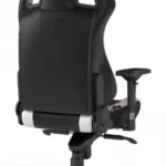 Silla Gamer Noblechairs Epic Gaming/Color Negro-Rojo-Blanco/120Kg/Cuero Real De Grano Superior/Con Cojines P/Cuello Y Lumbar/4250144800226