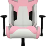 Silla Gamer Thunder X3 Max Sakura Soporta 150Kg/Blanco-Rosa/4711099470617