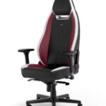 Silla Gamer Noblechairs Legend/Color Negro Con Blanco Y Rojo/150Kg/Cuero Sintetico/4251442508296