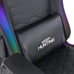Silla Ocelot Gaming Osr-05 Blanco-Rosa/Hasta 150Kg/Vinipiel/Ajustable/Descansabrazos 2D/Piston Clase 4/Reclinable 90-155°