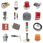 Sirena Con Estrobo LED Kidde Eg1Avrf 24 Vdc 55 Ma Para Pared, Color Rojo, Trabaja Con Paneles De Terceros A 24Vdc