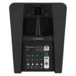 Sistema De Audio Portatil Yamaha Stgp1Kmkii-Set/Todo En Uno/Woofer 12''/Altavoz Lineal 10X1.5In/Bluetooth/Incluye Dolly/Color Negro