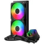 Enfriamiento Liquido Cooler Master Liquid Ml240L Core Ii/Argb/Color Negro/Mlw-D24M-A18Pa-R1