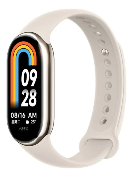 RELOJ SMART WATCH XIAOMI SMART BAND 8, AMOLED 1.62, COLOR CHAMPAGNE GOLD, 46719